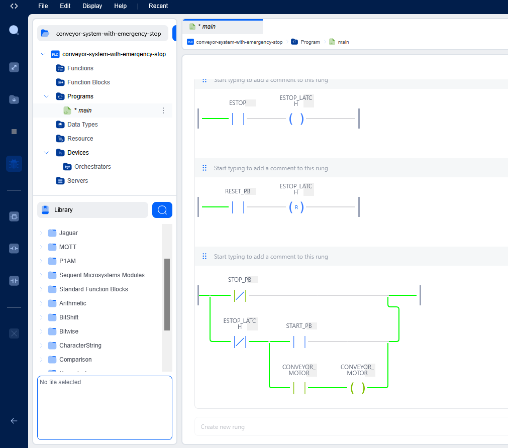 PLC Project Screenshot 3